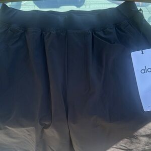 Alo Black Athletic Shorts